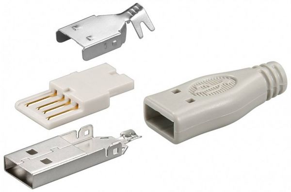 USB A-Stecker Lötversion